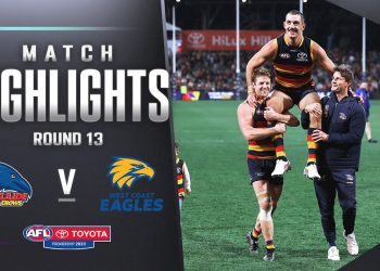 Adelaide Crows v West Coast Eagles Highlights | Round 13, 2023 | AFL