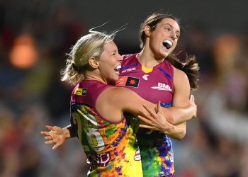 Lions roar to topple ladder-leading Melbourne as Adelaide claims AFLW minor premiership