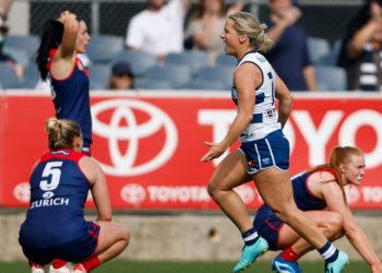 Demon deja vu! Melbourne knocked out of finals in straight sets AGAIN as Cats survive insane AFLW fightback