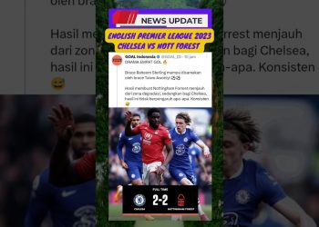 ENGLISH PREMIER LEAGUE 2023 || CHELSEA VS NOTT FOREST #shortsvideo #shortvideo