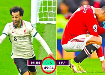 WHEN RONALDO AND SALAH MEET IN THE ENGLISH PREMIER LEAGUE! Ronaldo vs Salah in 2021!