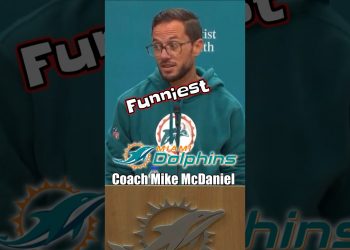 Coach Mike McDaniel FUNNIEST COACH EVER Miami Dolphins Football Interview #shorts