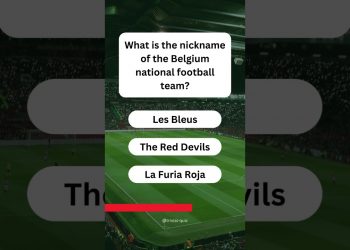 Do you know the Belgian national football team nickname? Football Quiz #Shorts
