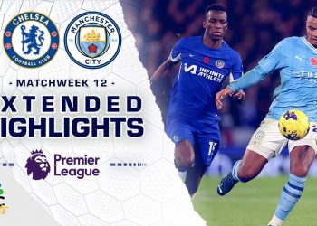 Chelsea v. Manchester City | PREMIER LEAGUE HIGHLIGHTS | 11/12/2023 | NBC Sports