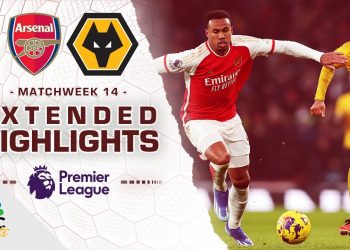 Arsenal v. Wolves | PREMIER LEAGUE HIGHLIGHTS | 12/2/2023 | NBC Sports