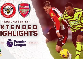 Brentford v. Arsenal | PREMIER LEAGUE HIGHLIGHTS | 11/25/2023 | NBC Sports