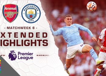 Arsenal v. Manchester City | PREMIER LEAGUE HIGHLIGHTS | 10/8/2023 | NBC Sports