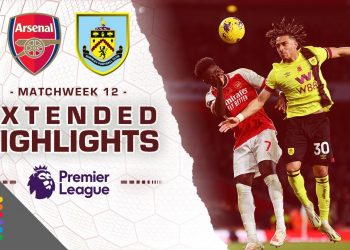 Arsenal v. Burnley | PREMIER LEAGUE HIGHLIGHTS | 11/11/2023 | NBC Sports