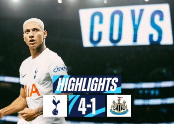 TOTTENHAM HOTSPUR 4-1 NEWCASTLE UNITED // PREMIER LEAGUE HIGHLIGHTS // RICHARLISON AT THE DOUBLE