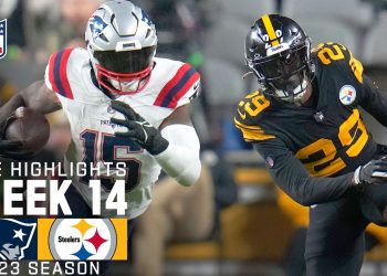New England Patriots vs. Pittsburgh Steelers | 2023 Week 14 Game Highlights