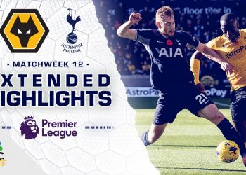 Wolves v. Tottenham Hotspur | PREMIER LEAGUE HIGHLIGHTS | 11/11/2023 | NBC Sports
