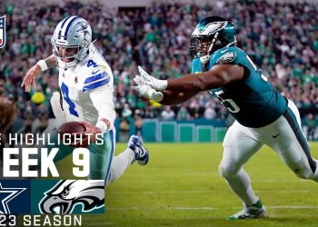 Dallas Cowboys vs. Philadelphia Eagles | 2023 Week 9 Game Highlights