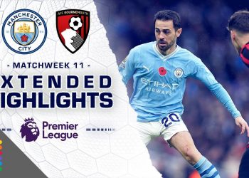 Manchester City v. Bournemouth | PREMIER LEAGUE HIGHLIGHTS | 11/4/2023 | NBC Sports