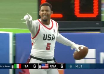 Men's Flag Football Championship: Italy vs. USA | 2022 World Games