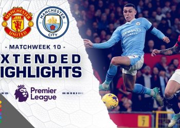 Manchester United v. Manchester City | PREMIER LEAGUE HIGHLIGHTS | 10/29/2023 | NBC Sports