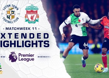 Luton Town v. Liverpool | PREMIER LEAGUE HIGHLIGHTS | 11/5/2023 | NBC Sports