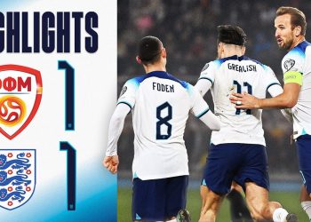 North Macedonia 1-1 England | Three Lions End UEFA EURO 2024 Qualification Unbeaten | Highlights