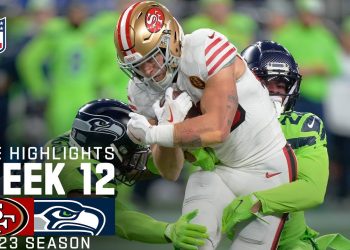 San Francisco 49ers vs. Seattle Seahawks | 2023 Week 12 Game Highlights