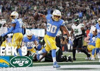 Los Angeles Chargers vs. New York Jets | 2023 Week 9 Game Highlights