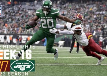 Washington Commanders vs. New York Jets | 2023 Week 16 Game Highlights