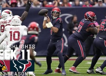 Arizona Cardinals vs. Houston Texans | 2023 Week 11 Game Highlights