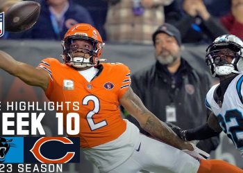 Carolina Panthers vs. Chicago Bears | 2023 Week 10 Game Highlights