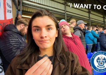 The moment Rochdale were relegated from the Football League