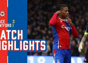 OLISE BRACE ! | Premier League Highlights Crystal Palace 3-1 Brentford