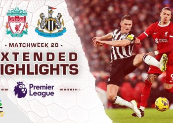 Liverpool v. Newcastle United | PREMIER LEAGUE HIGHLIGHTS | 1/1/2024 | NBC Sports