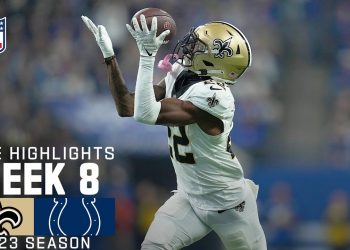 New Orleans Saints vs. Indianapolis Colts Game Highlights | NFL 2023 Week 8