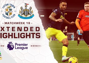 Luton Town v. Newcastle United | PREMIER LEAGUE HIGHLIGHTS | 12/23/2023 | NBC Sports