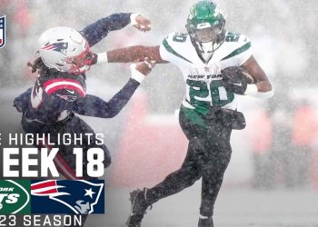 New York Jets vs. New England Patriots | 2023 Week 18 Game Highlights