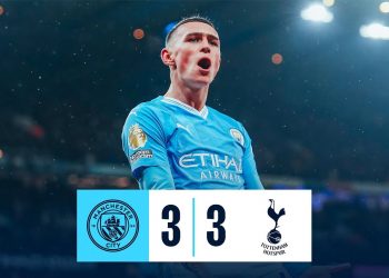 HIGHLIGHTS! CITY DENIED BY LATE LEVELLER IN SIX-GOAL THRILLER | City 3-3 Tottenham | Premier League