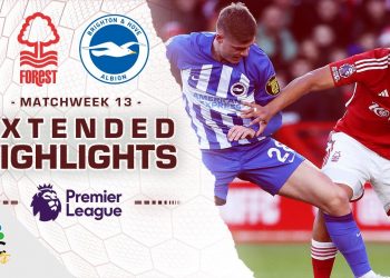 Nottingham Forest v. Brighton | PREMIER LEAGUE HIGHLIGHTS | 11/25/2023 | NBC Sports