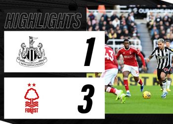 Newcastle United 1 Nottingham Forest 3 | Premier League Highlights