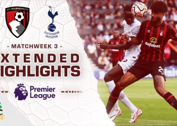 Bournemouth v. Tottenham Hotspur | PREMIER LEAGUE HIGHLIGHTS | 8/26/2023 | NBC Sports