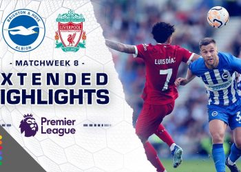 Brighton v. Liverpool | PREMIER LEAGUE HIGHLIGHTS | 10/8/2023 | NBC Sports