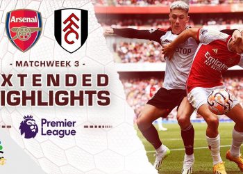 Arsenal v. Fulham | PREMIER LEAGUE HIGHLIGHTS | 8/26/2023 | NBC Sports