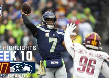 Washington Commanders vs. Seattle Seahawks | 2023 Week 10 Game Highlights
