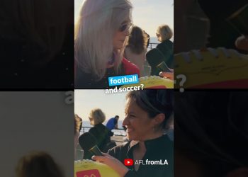 American's First Take on Aussie Rules Football!