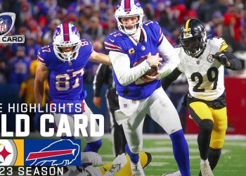 Pittsburgh Steelers vs. Buffalo Bills Game Highlights | NFL 2023 Super Wild Card Weekend