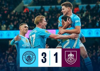 HIGHLIGHTS! ALVAREZ HITS DOUBLE AS CITY GO SECOND | Man City 3-1 Burnley | Premier League