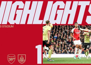 ZINCHENKO WITH A SCISSORS KICK! | Arsenal vs Burnley (3-1) | Trossard, Saliba, Zinchenko