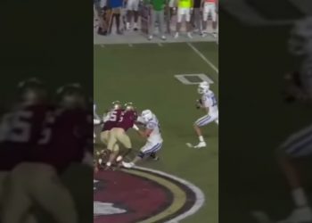 Jared Verse Overpowers Graham Barton! #nfldraft #nfl #cfb #football #shorts