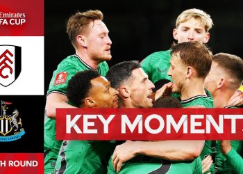 Fulham v Newcastle United | Key Moments | Fourth Round | Emirates FA Cup 2023-24