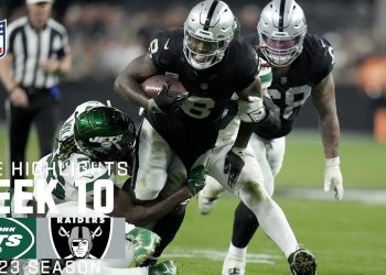 New York Jets vs. Las Vegas Raiders | 2023 Week 10 Game Highlights