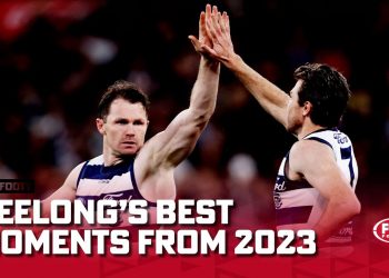 End of an era? I The BEST plays from Geelong in 2023 I Kayo Top 10 Plays I Fox Footy