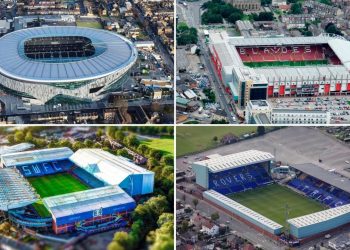 All 92 English Football League Stadiums 2022/23 in Order of Capacity