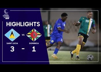 Concacaf Nations League 2023 Saint Lucia v Dominica | Highlights