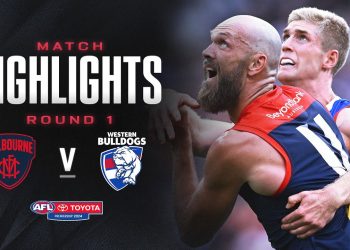 Melbourne v Western Bulldogs Highlights | Round 1, 2024 | AFL